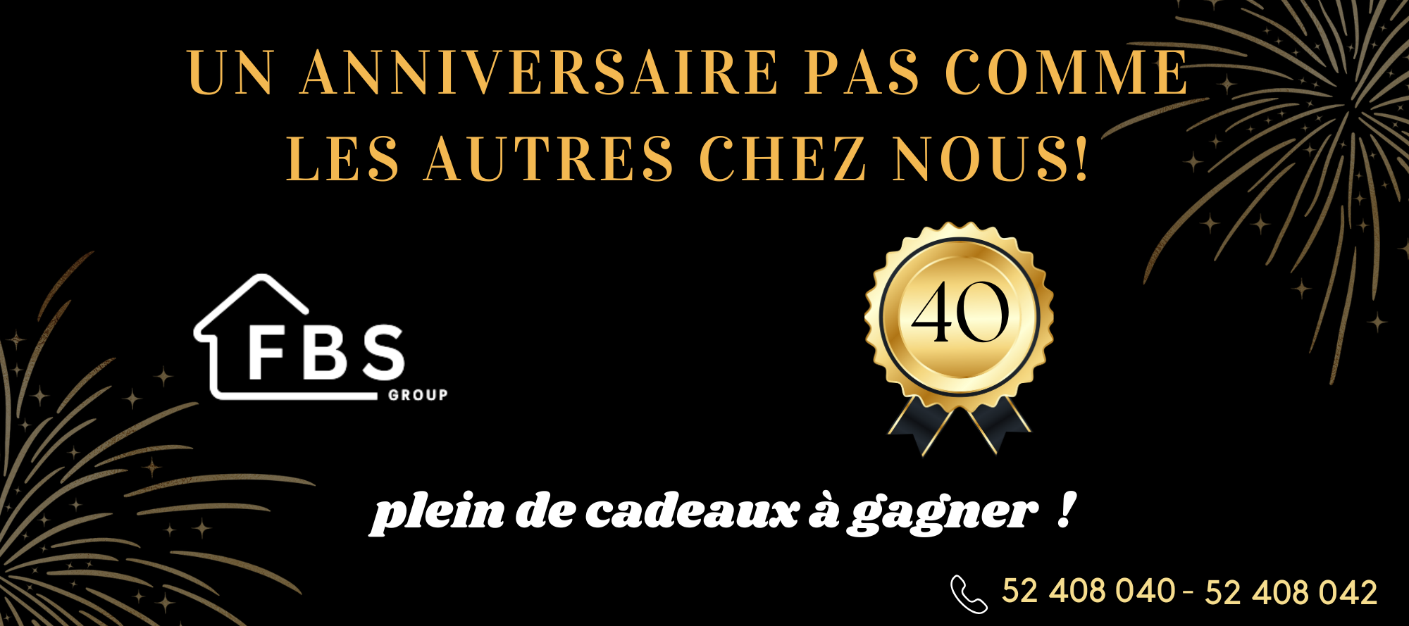 🎉 40 ans d’expérience et de savoir-faire chez FBS !