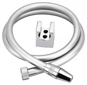 flexible de toilette argent zarzis 1m