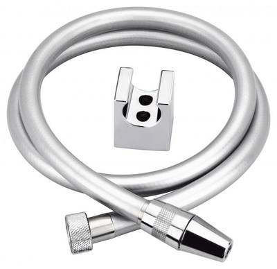 flexible de toilette argent zarzis 1m