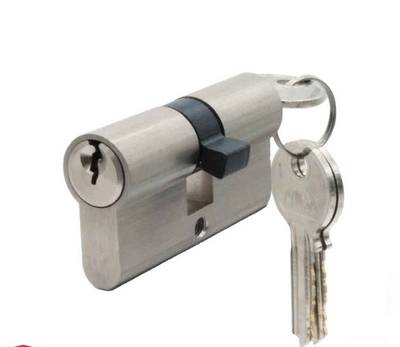 cylindre bloc mts – 3 clés 60mm satiné