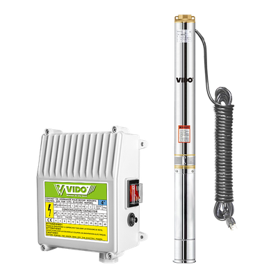 1.5hp / 100w pompe de puits profond