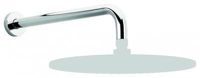 bras de douche mural rond