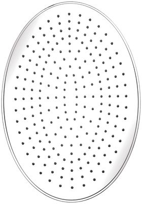 douche de tête ovale