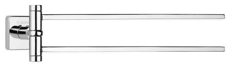 porte serviette double mobile ward