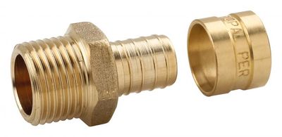 raccord droit g1/2" m per16 a glissement