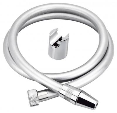 flexible de toilette argent bizerte 1m