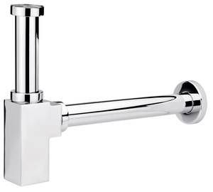 siphon carré chromé
