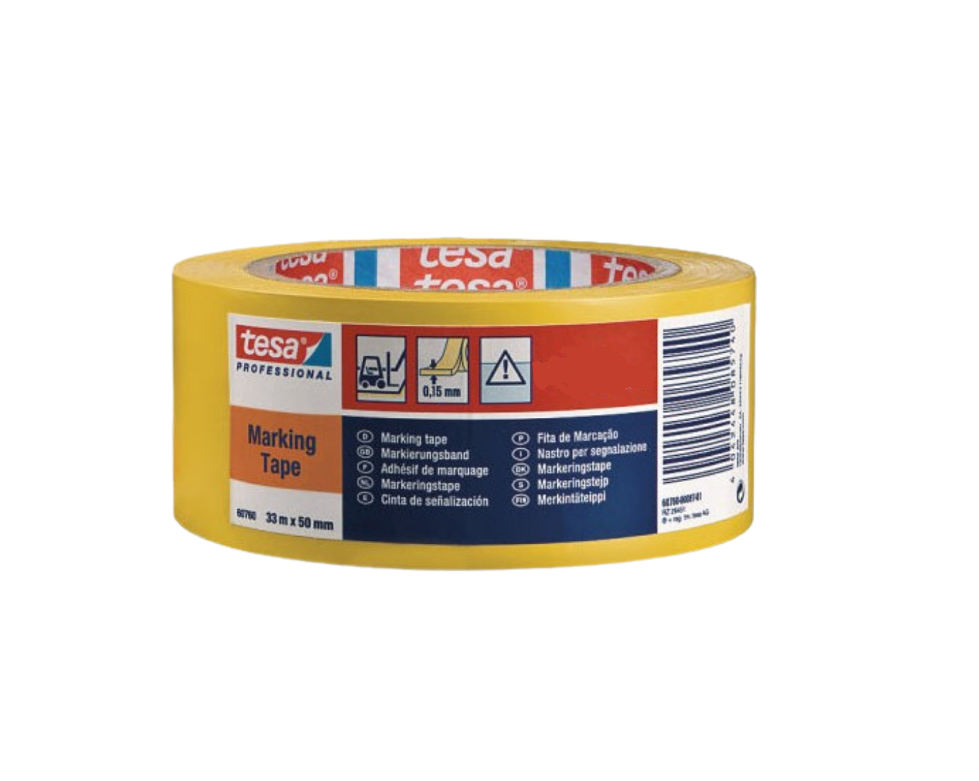 toile adhesive marquage sol jaune