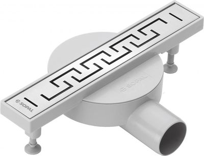 caniveau de douche 30 cm mellegue