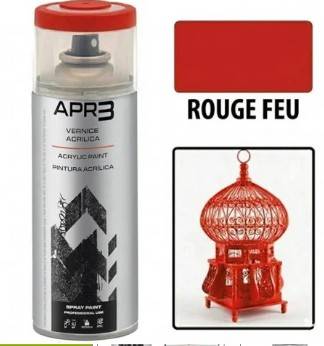 pompe retouche rouge feu 400ml  wd40