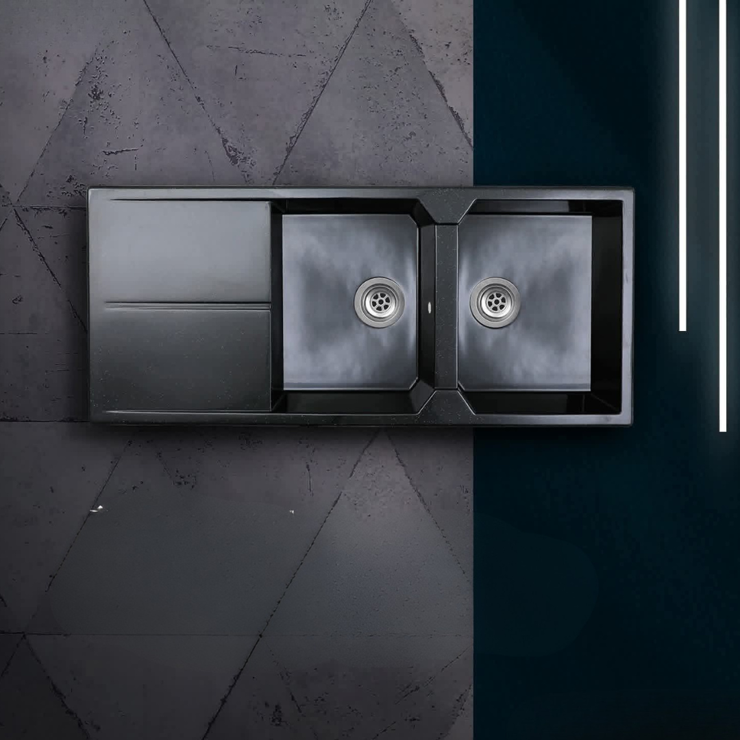 evier cuisine farah noir