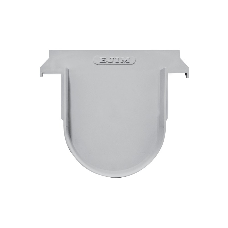 bouchon caniveau de garage gris