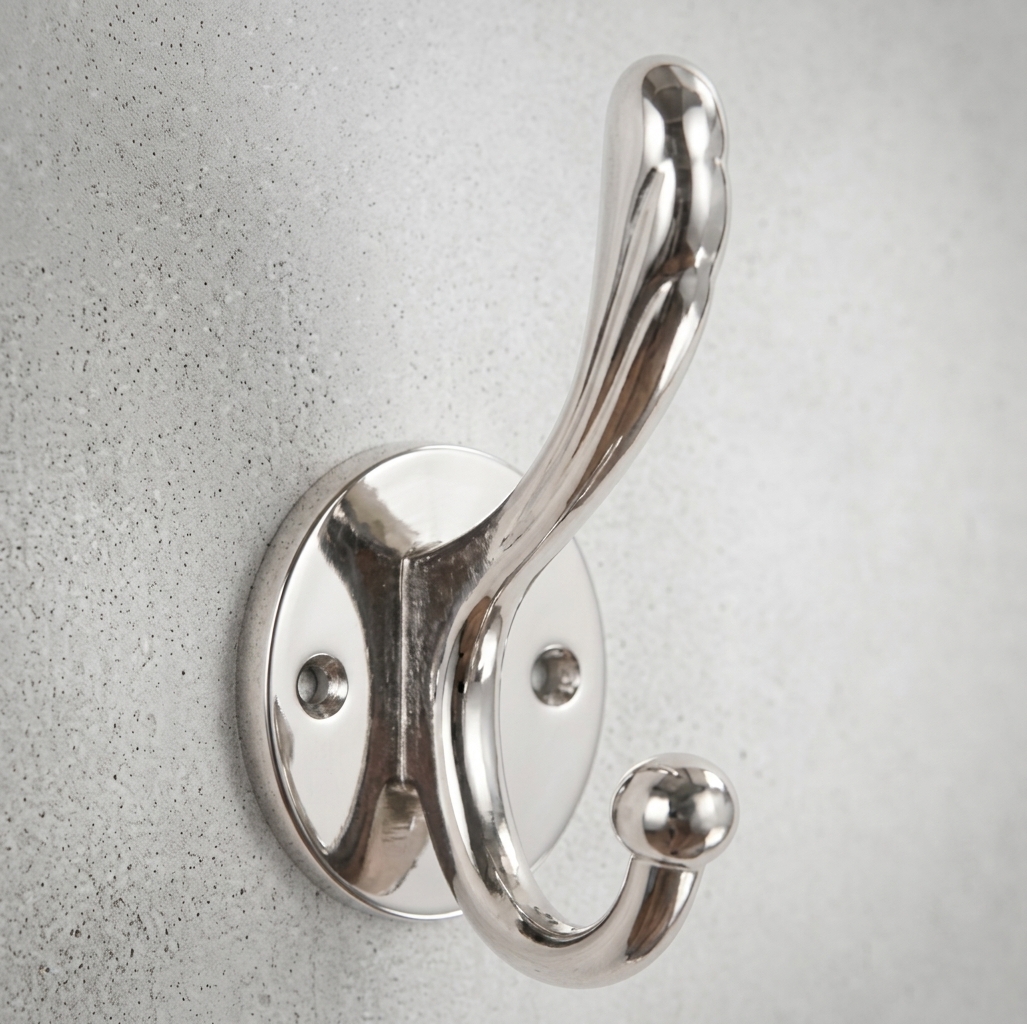 porte manteaux aluminium silver