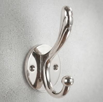 porte manteaux aluminium silver