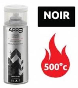pompe retouche haute temperature noir 400ml  wd40