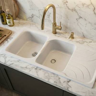 evier cuisine tango  blanc