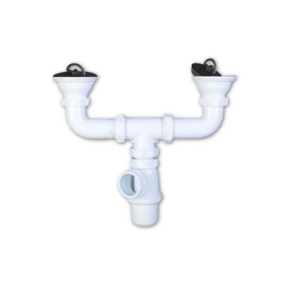 te de vidage bi-bac + anneau