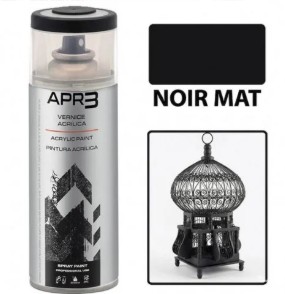 pompe retouche noir mat 400ml  wd40