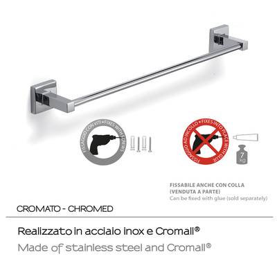 porte serviette 1b  de 45cm olimpo