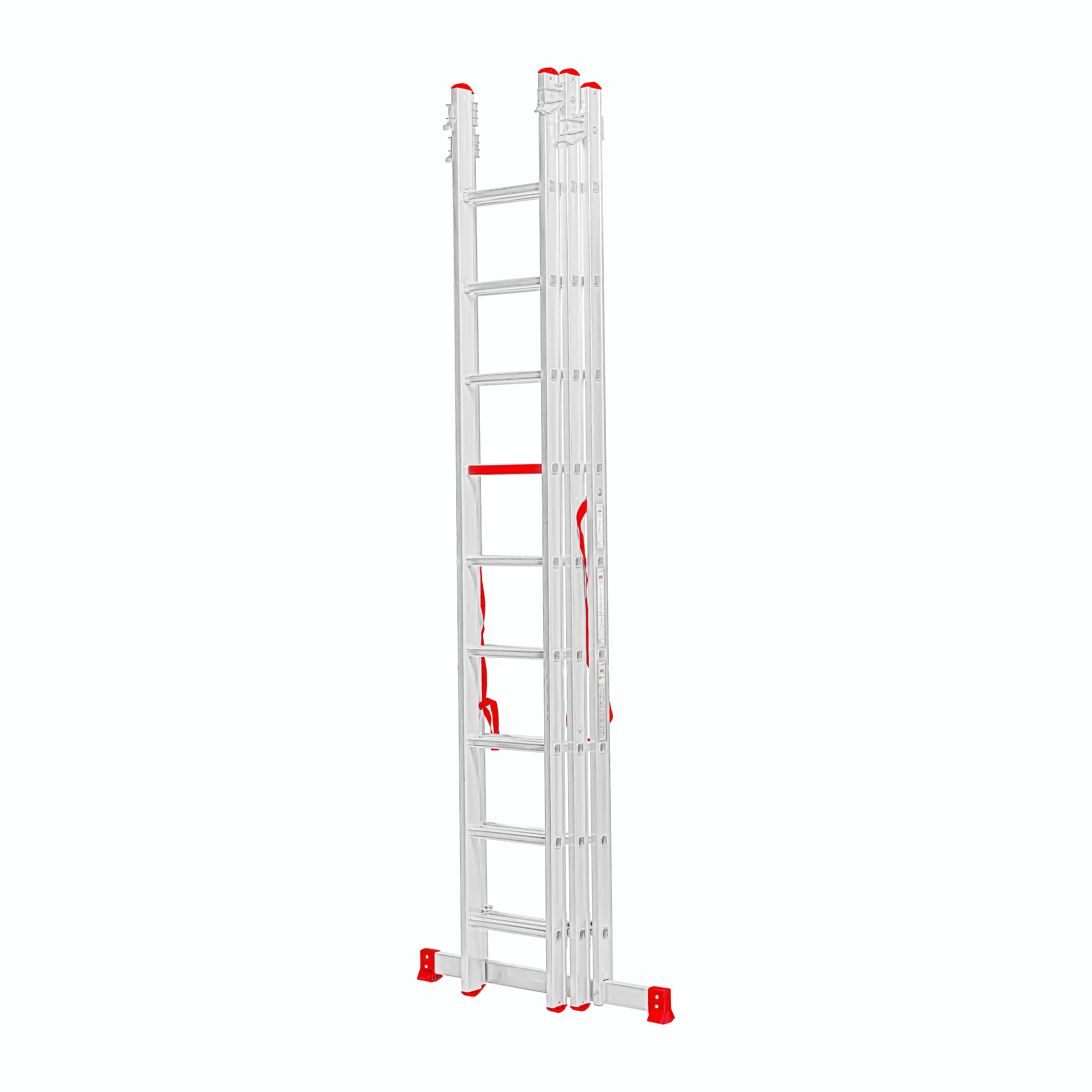 échelle aluminium évasée triple  3m x 9 marche thumbnail 3