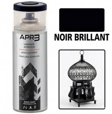 pompe retouche  noir brillant 400ml wd40