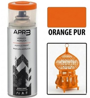 pompe retouche orange fluo 400ml  wd40