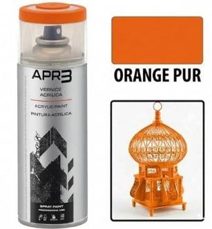 pompe retouche orange fluo 400ml  wd40
